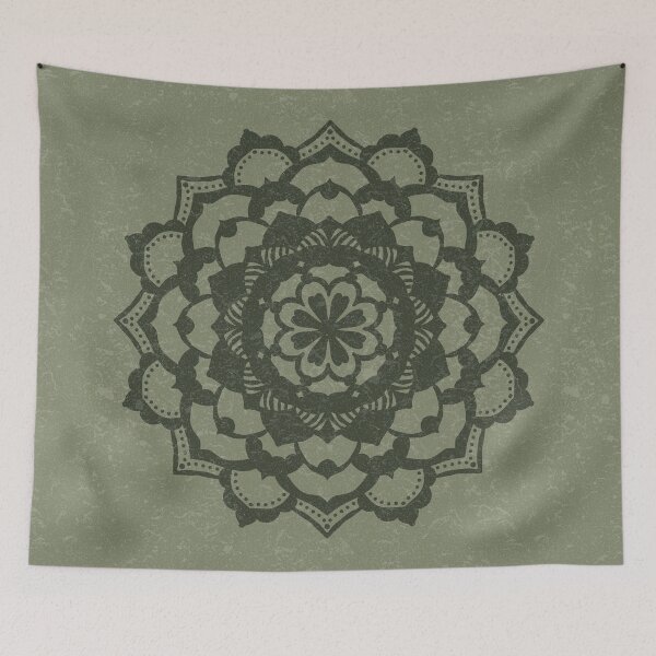 Item preview, Deva Mandala - Sage + Pine designed and sold by Irene Estelle.
