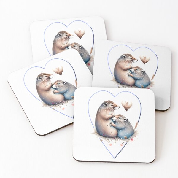 Item preview, Mom and baby coypu designed and sold by Astralia.