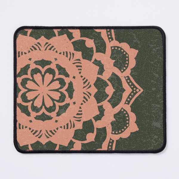 Item preview, Deva Mandala - Pine + Coral designed and sold by Irene Estelle.