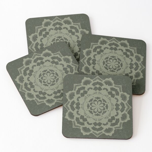 Item preview, Deva Mandala - Pine + Sage designed and sold by Irene Estelle.