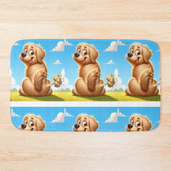 Item preview, cartoonish dog designed and sold by sbrstore.