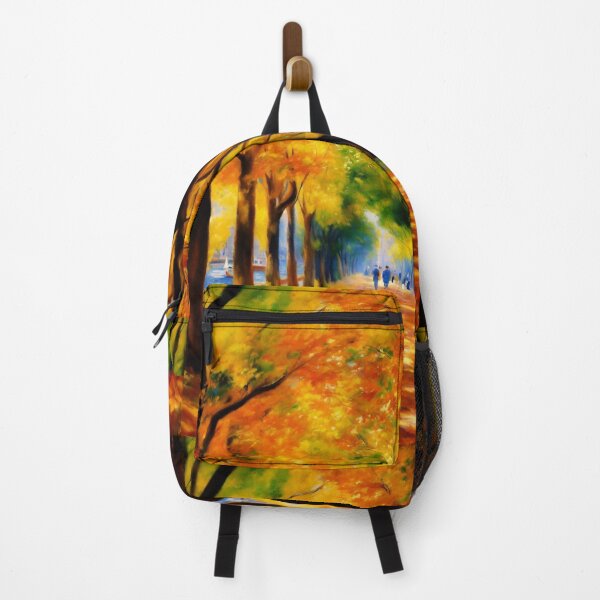 Item preview, Autumn Stroll Amidst Golden Trees designed and sold by John v p.