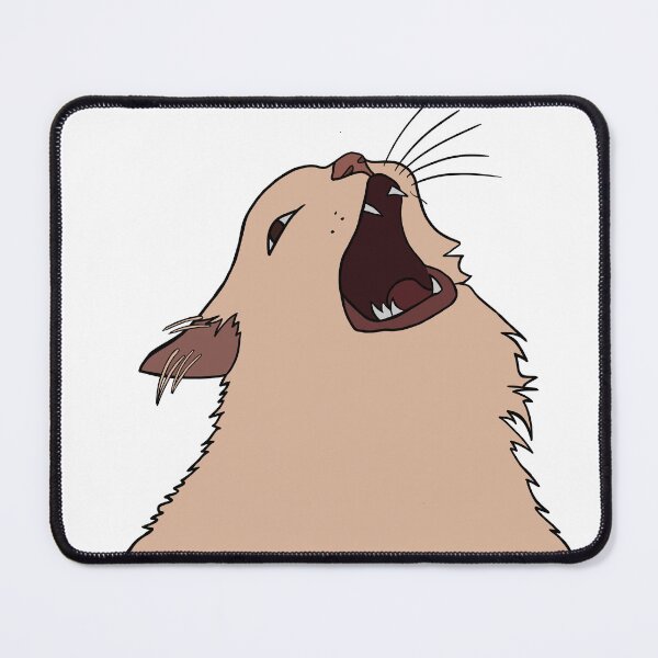 Item preview, Screaming Cat Meme designed and sold by Greyghostsco.