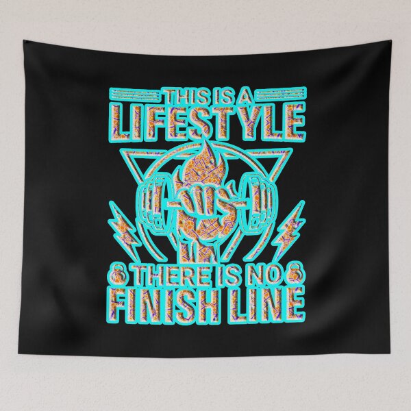 Item preview, This Is A Lifestyle There Is No Finish Line designed and sold by creativerooney.