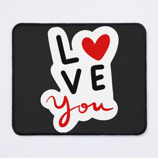 Item preview, Valentine's Day Love U Sticker designed and sold by apppilot.
