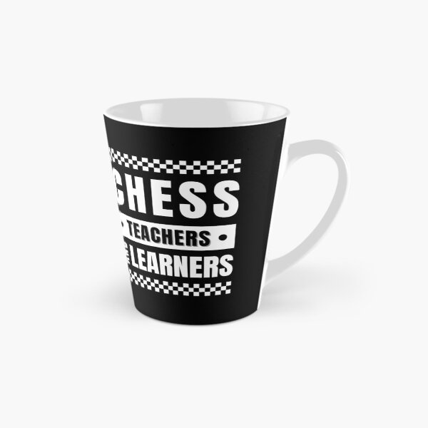 Item preview, Chess Teacher & Learners - Checkered White designed and sold by ChessiShop.