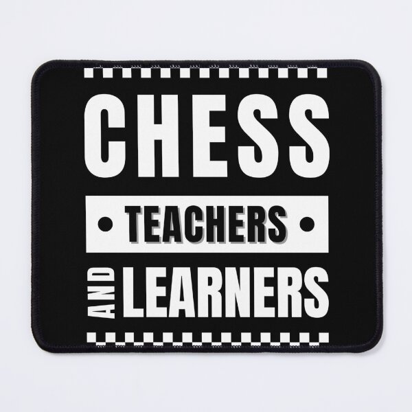 Item preview, Chess Teacher & Learners - Checkered White designed and sold by ChessiShop.