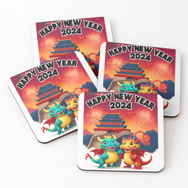Item preview, Happy Lunar New Year 2024! Year of the Dragon! designed and sold by Fredster1966.