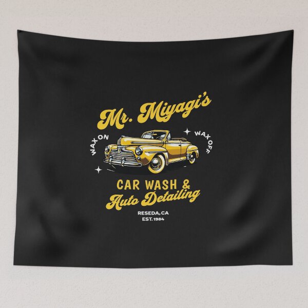 Item preview, Mr. Miyagi's Car Wash & Auto Detailing - Reseda, CA - Est. 1984 designed and sold by Primotees.