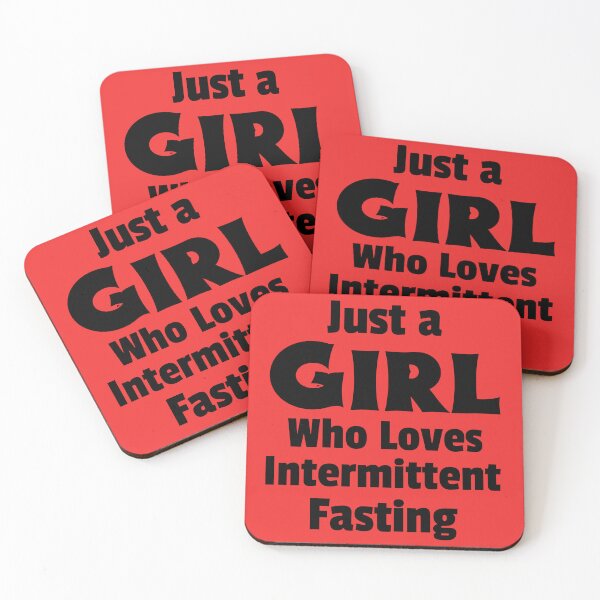 Item preview, Just a Girl who Loves Intermittent Fasting designed and sold by 87-Aesthetics.
