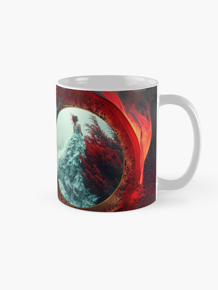 Thumbnail 5 of 6, Coffee Mug, Remember: You Are a Wild & Joyous Occasion Waiting to Unfurl Its Wings, 2024 Anniversary Edition designed and sold by rebecka.