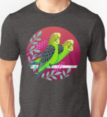 Wild Australian Budgerigars Unisex T-Shirt