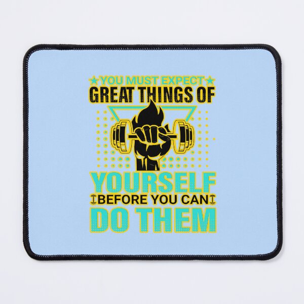 Item preview, You must expect great things of yourself before you can do them #1 designed and sold by creativerooney.