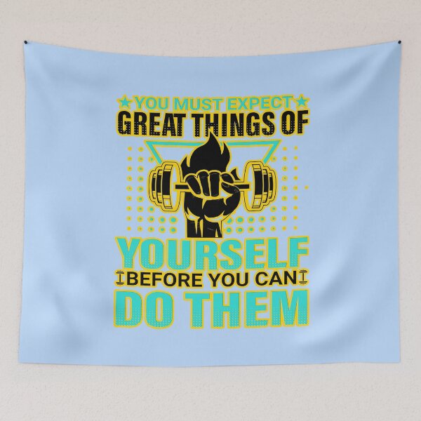 Item preview, You must expect great things of yourself before you can do them #1 designed and sold by creativerooney.