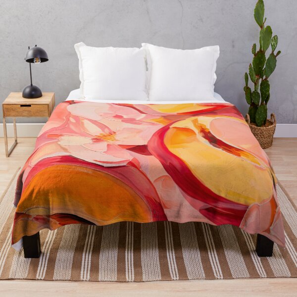 Item preview, colorful peaches art designed and sold by ururuty.