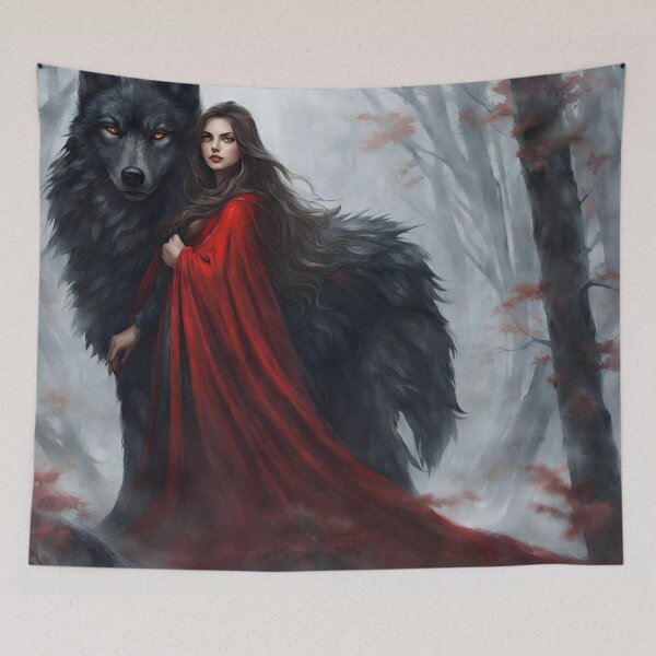 Item preview, Little Red Riding Hood and the Mystical Wolf designed and sold by Mozyden.