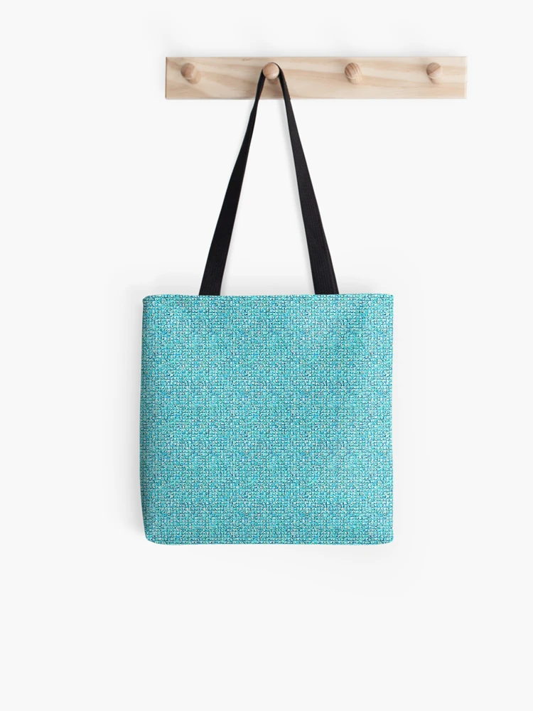 Thumbnail 1 of 2, Tote Bag, Blue Tile Pattern designed and sold by DestoPattern.