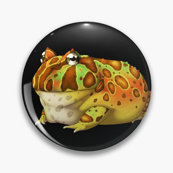 Item preview, ornate pacman frog designed and sold by LizardBeans.