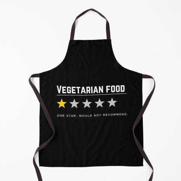 Aperçu de l'œuvre Nourriture végétarienne Une étoile ne recommanderait pas créée et vendue par PrintsByLoVi.