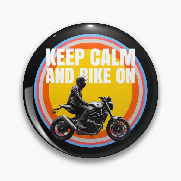 Item preview, Keep calm and Bike on designed and sold by MOTOSHIFT.