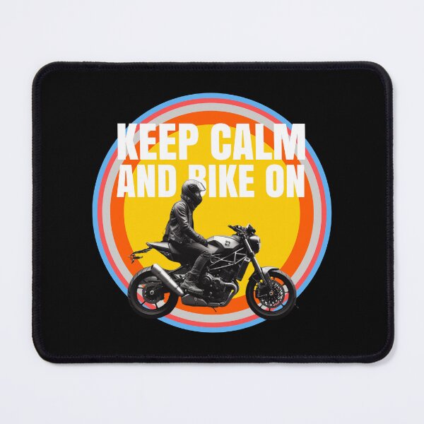Item preview, Keep calm and Bike on designed and sold by MOTOSHIFT.