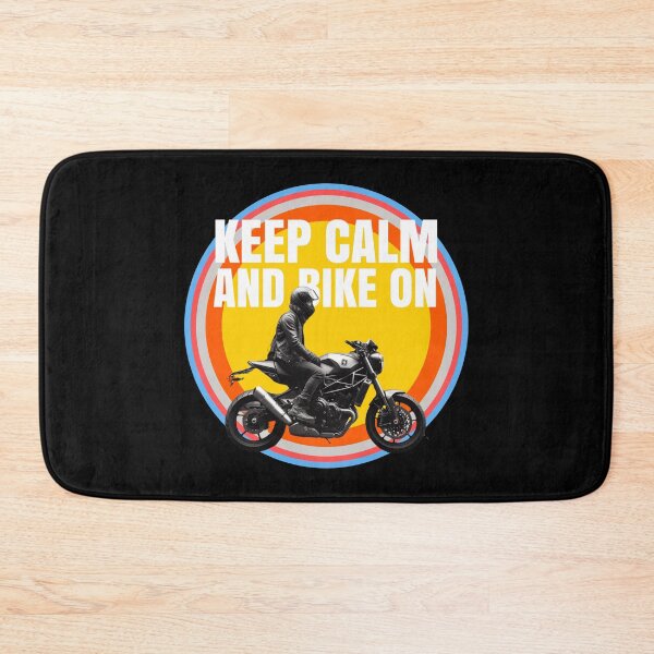 Item preview, Keep calm and Bike on designed and sold by MOTOSHIFT.