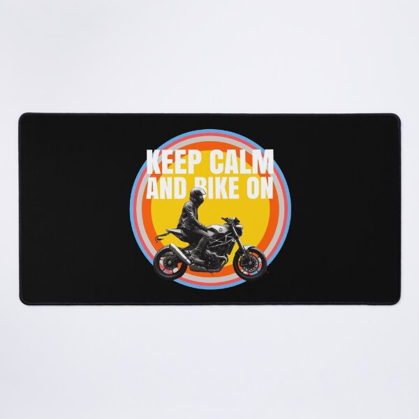 Item preview, Keep calm and Bike on designed and sold by MOTOSHIFT.