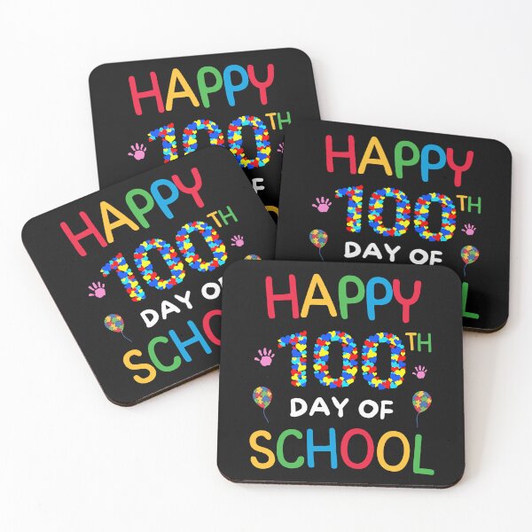 Item preview, Happy 100th Day Of School Autism Awareness l Teacher or Student designed and sold by thebest-2studio.