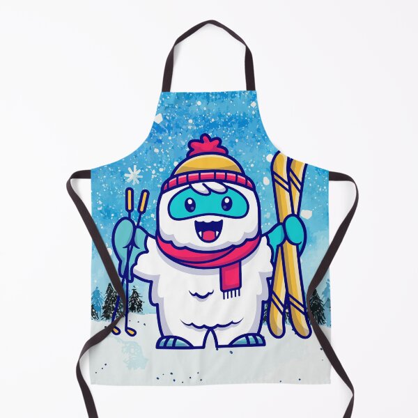Item preview, Cute Yeti Playing Ski designed and sold by BradleeKenzo.