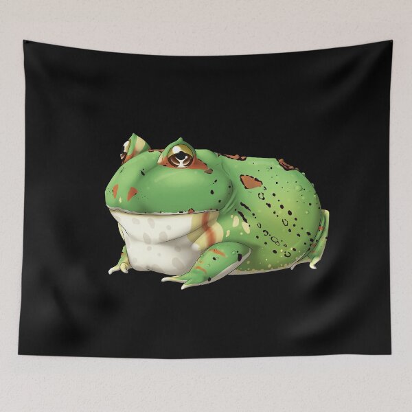 Item preview, lipstick pacman frog designed and sold by LizardBeans.