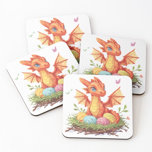 Item preview, Whimsical Easter Dragon designed and sold by DragonFantasia.