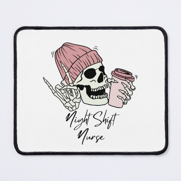 Item preview, Night Shift Nurse black font designed and sold by Mr-Nurse.