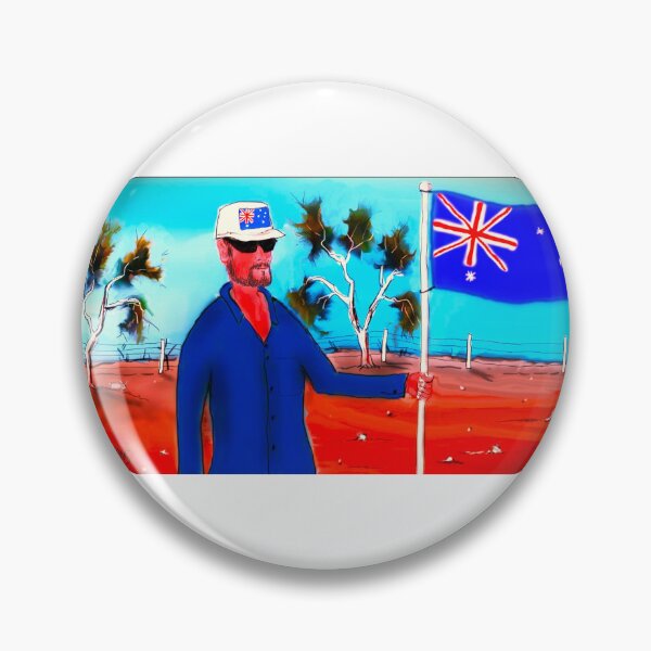 Item preview, Man on the land, proud to be Australian. designed and sold by EJCairns.