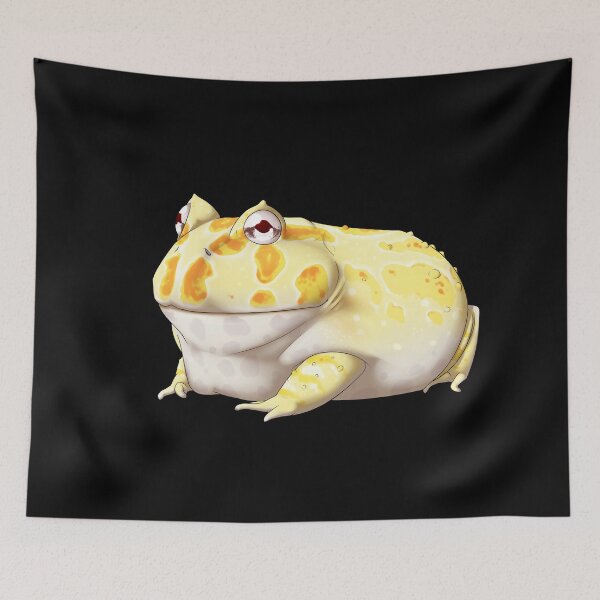 Item preview, albino pacman frog designed and sold by LizardBeans.