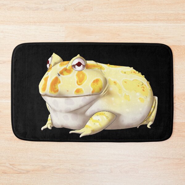 Item preview, albino pacman frog designed and sold by LizardBeans.