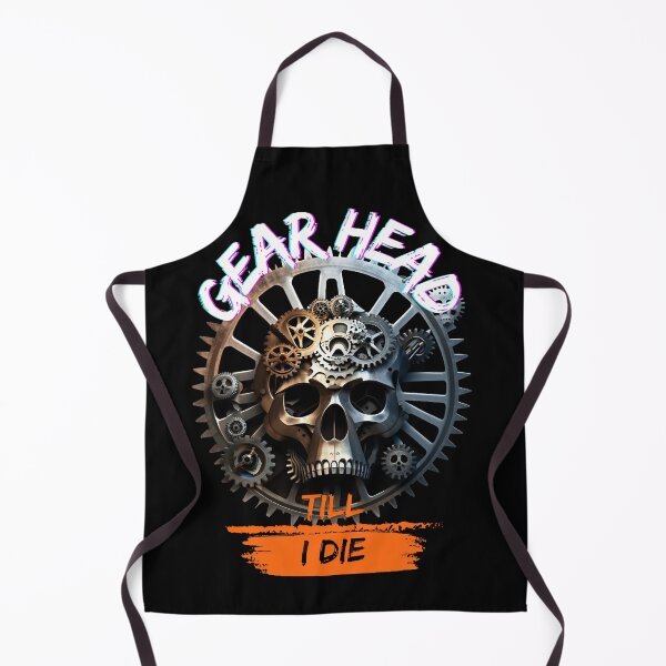 Item preview, Gear Head Till I Die designed and sold by Obsidian Ink by Wilshire.