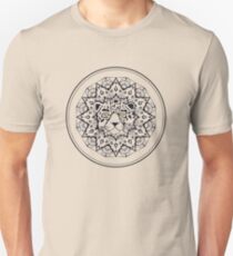 Panthère noire déterminée T-shirt unisexe