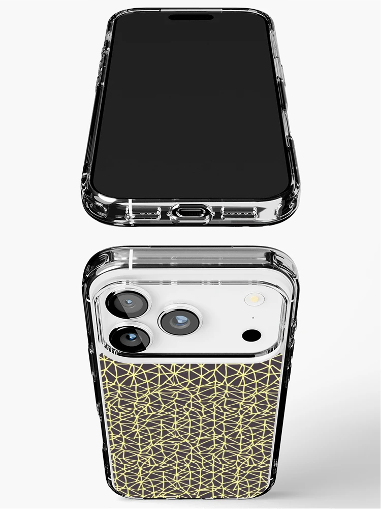 Thumbnail 3 of 5, iPhone Case, Triangle Pattern designed and sold by DestoPattern.