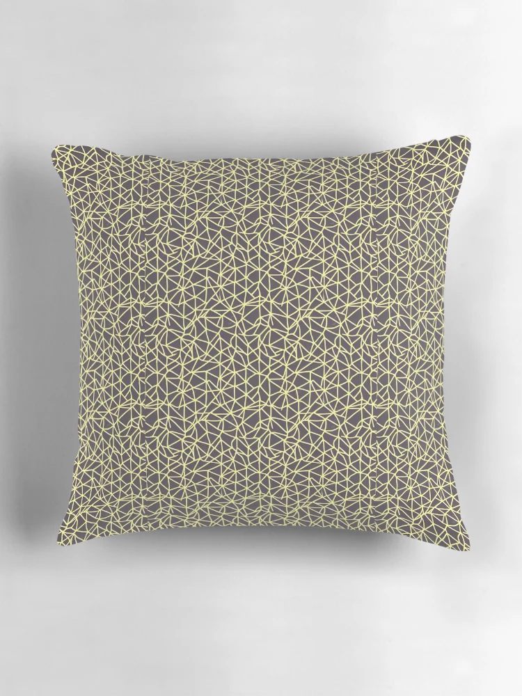 Thumbnail 3 of 4, Pillow, Triangle Pattern designed and sold by DestoPattern.