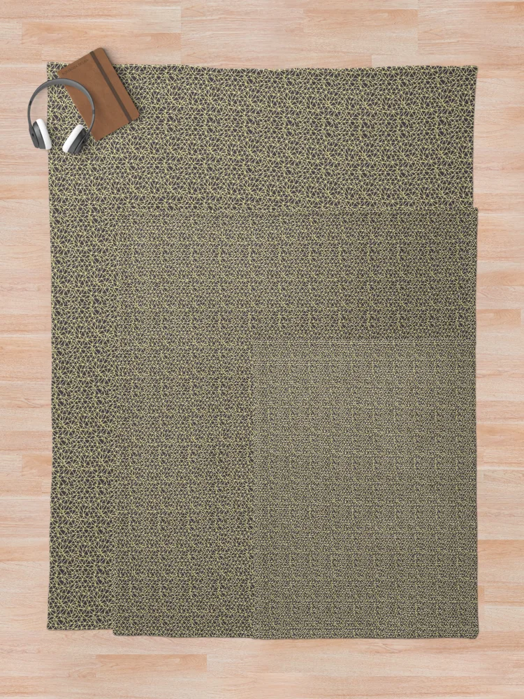 Thumbnail 5 of 6, Throw Blanket, Triangle Pattern designed and sold by DestoPattern.
