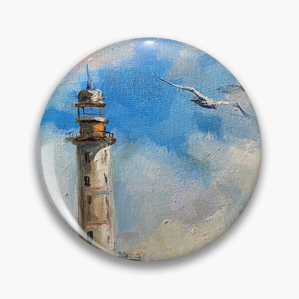 Item preview, Lighthouse. Sea. Seagulls. designed and sold by Elena Reutova.