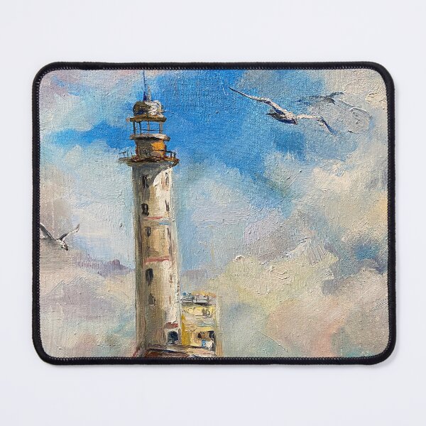 Item preview, Lighthouse. Sea. Seagulls. designed and sold by Elena Reutova.
