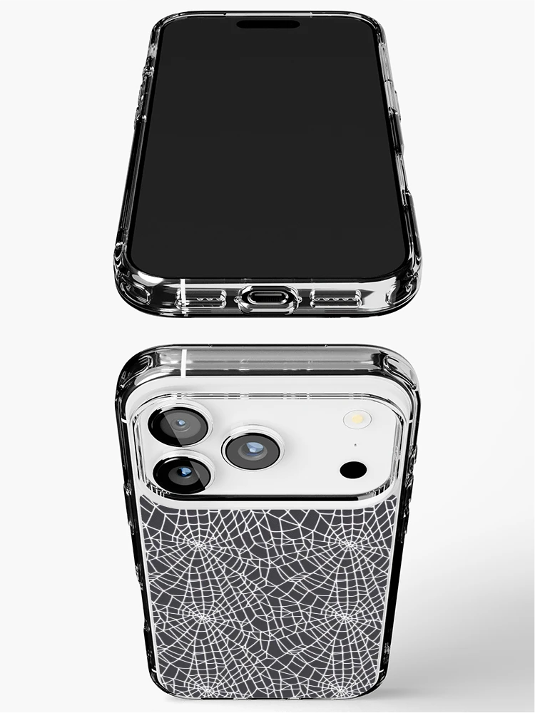 Thumbnail 3 of 5, iPhone Case, Spider Web Pattern designed and sold by DestoPattern.