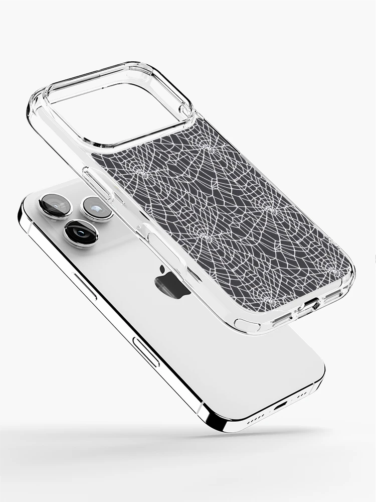 Thumbnail 2 of 5, iPhone Case, Spider Web Pattern designed and sold by DestoPattern.