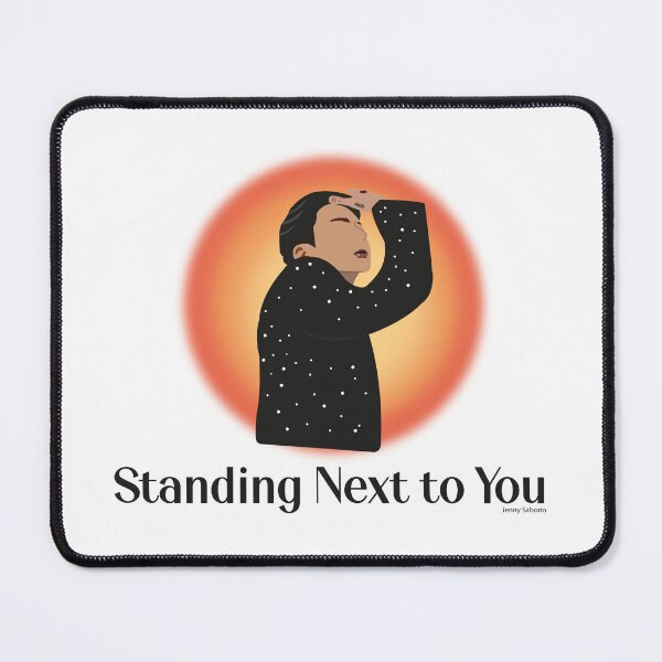 Item preview, Standing Next to You - Jungkook sticker designed and sold by Jenny Saborio.