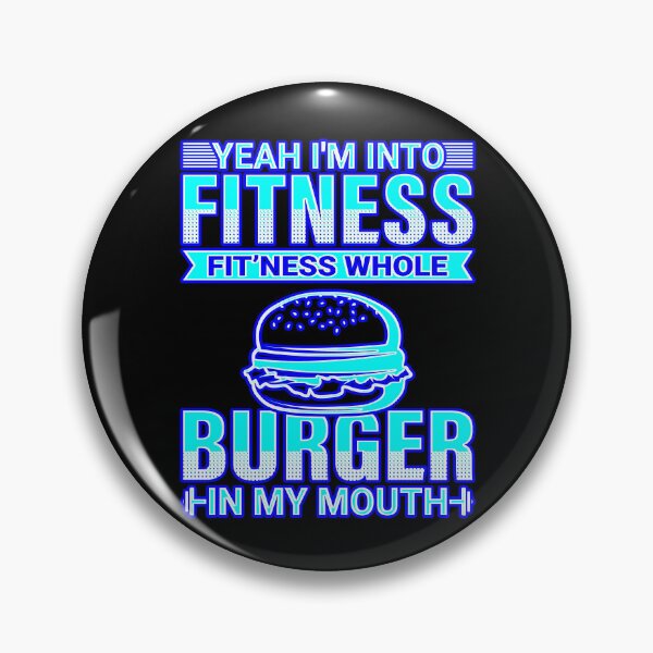 Item preview, Funny Burger Lover Fitness #1 designed and sold by creativerooney.