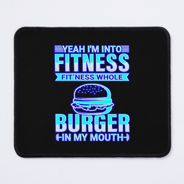 Item preview, Funny Burger Lover Fitness #1 designed and sold by creativerooney.