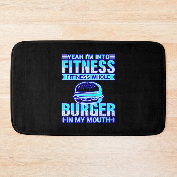 Item preview, Funny Burger Lover Fitness #1 designed and sold by creativerooney.
