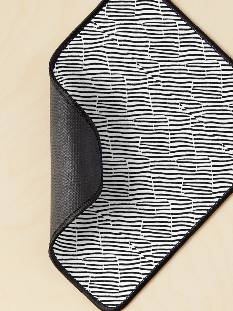 Thumbnail 2 of 5, Mouse Pad, Line Pattern designed and sold by DestoPattern.