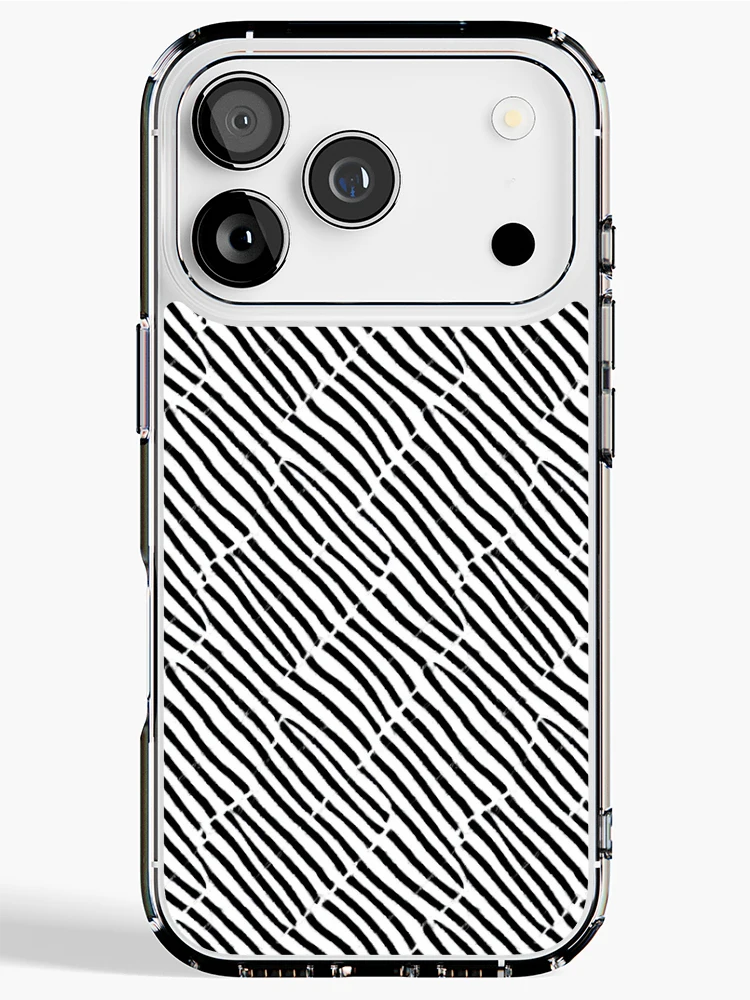 Thumbnail 1 of 5, iPhone Case, Line Pattern designed and sold by DestoPattern.